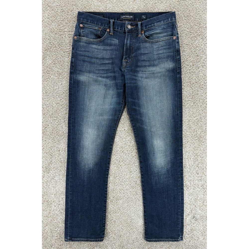 Lucky Brand Men's Slim Straight Jeans - Dark Blue